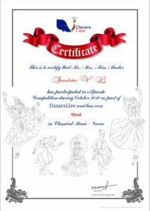 Certificate 1