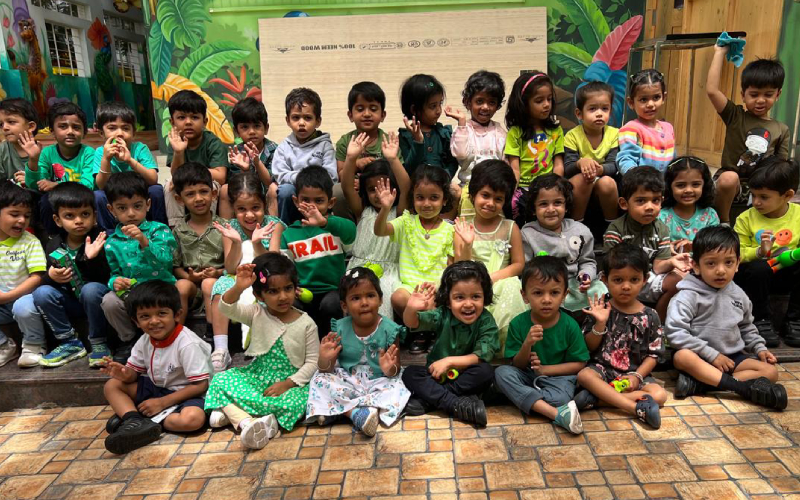 Jade Jambooree – Green Day Pre Primary kids