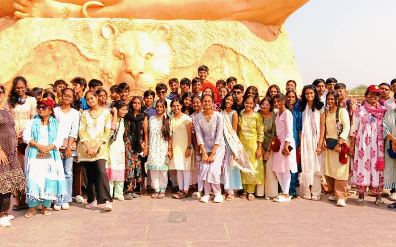 Grade 9 trip to Dwaraka, Somnath, and Gir 