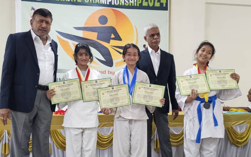 Samartha Karthik from Grade 4C performed well at the 32nd National Level Karate Championship.