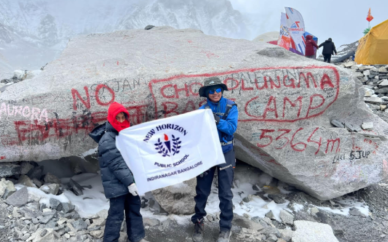 A Himalayan Achievement: EBC Trek by Avyukth and Avyaya Igoor