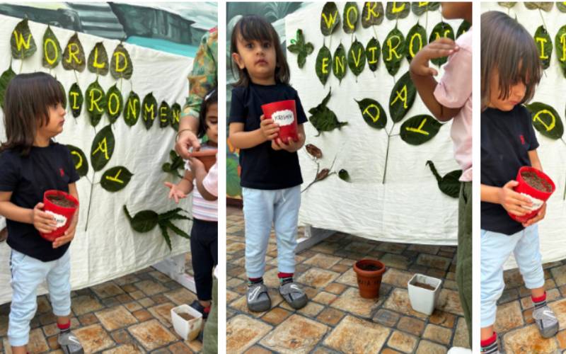 Eco-Conscious Kids, Sustainable Future: World Environment Day at NHPS