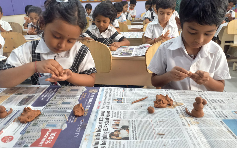 Ganesha-idol -making actiity-2