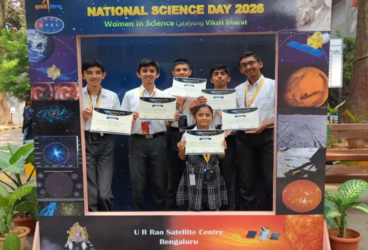 Students achievements on National Science Day  