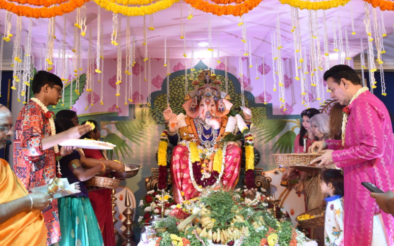 ganesha festival cekebartion 2026 03